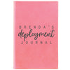 Personalized Journal, Notebook, deployment, military