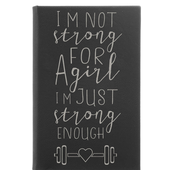 Personalized Journal - "Strong Enough"