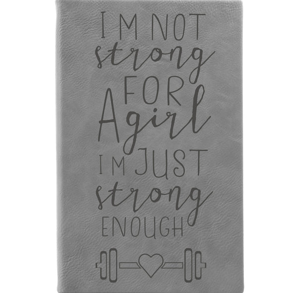 Personalized Journal - "Strong Enough"