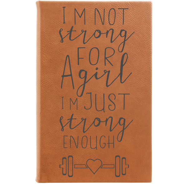 Personalized Journal - "Strong Enough"