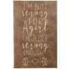 Personalized Journal - "Strong Enough"