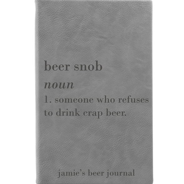 Personalized Journal - "Beer Snob"