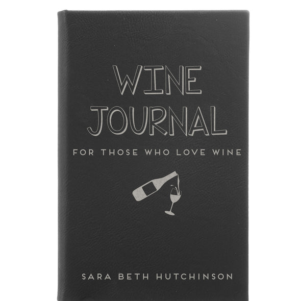 Personalized Journal - "For Those Who Love Wine"