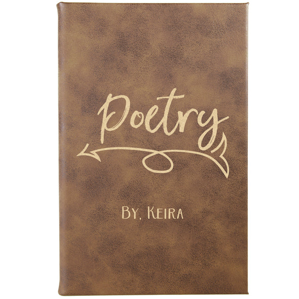 Personalized Journal, Notebook Poetry