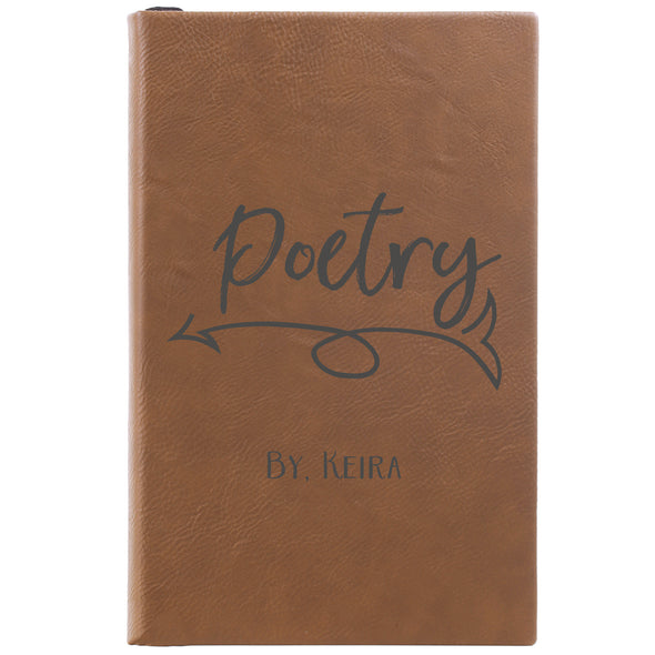 Personalized Journal, Notebook Poetry