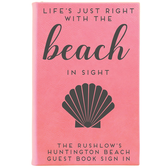 Personalized Journal - "Life At The Beach"