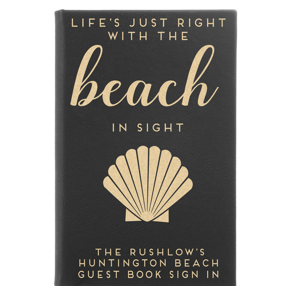 Personalized Journal - "Life At The Beach"