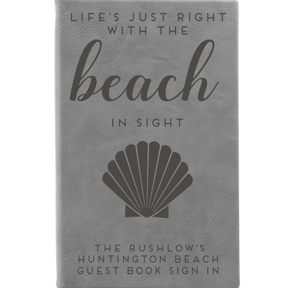 Personalized Journal - "Life At The Beach"