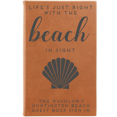 Personalized Journal - "Life At The Beach"