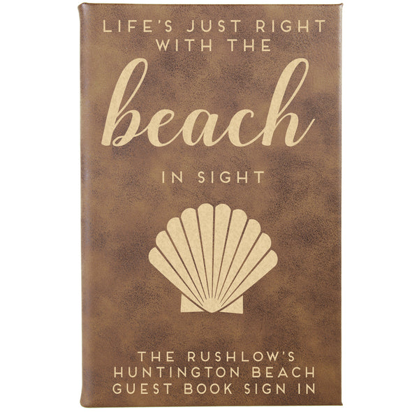 Personalized Journal - "Life At The Beach"