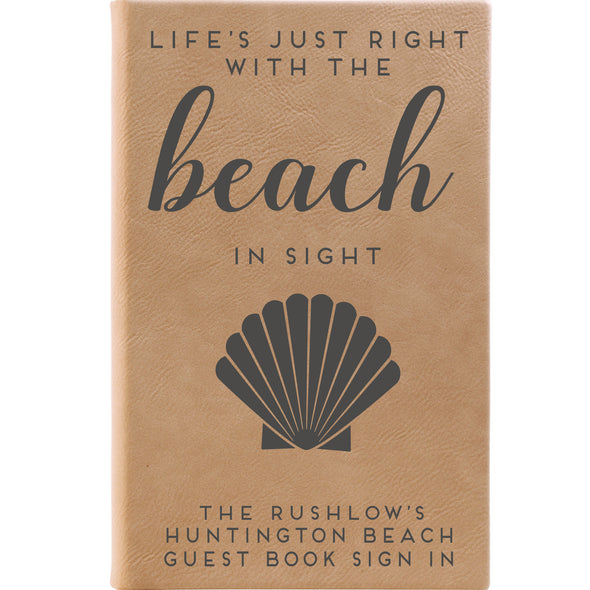 Personalized Journal - "Life At The Beach"