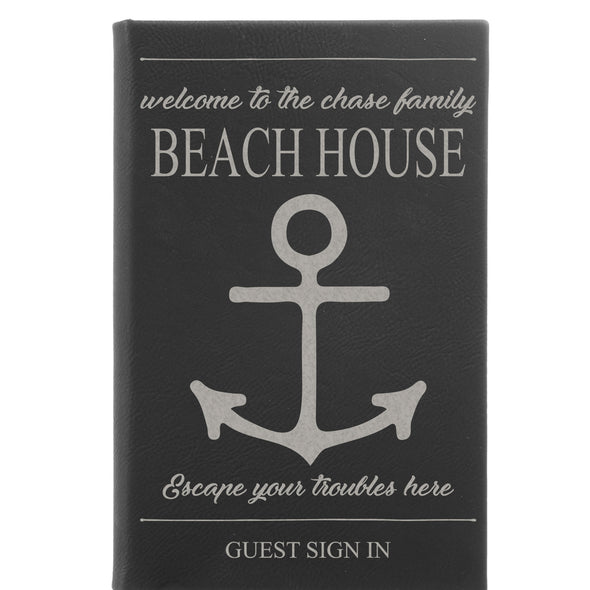 Personalized Journal - "Welcome To The Beach House"