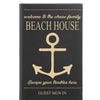 Personalized Journal - "Welcome To The Beach House"