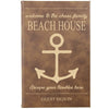 Personalized Journal - "Welcome To The Beach House"