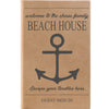 Personalized Journal - "Welcome To The Beach House"