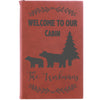 Personalized Journal, Notebook welcome to our cabin