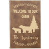 Personalized Journal, Notebook welcome to our cabin