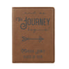 Custom Passport Holder, "... and so the journey begins"