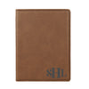 Engraved Passport Cover, Custom Passport Holder, "SHL"