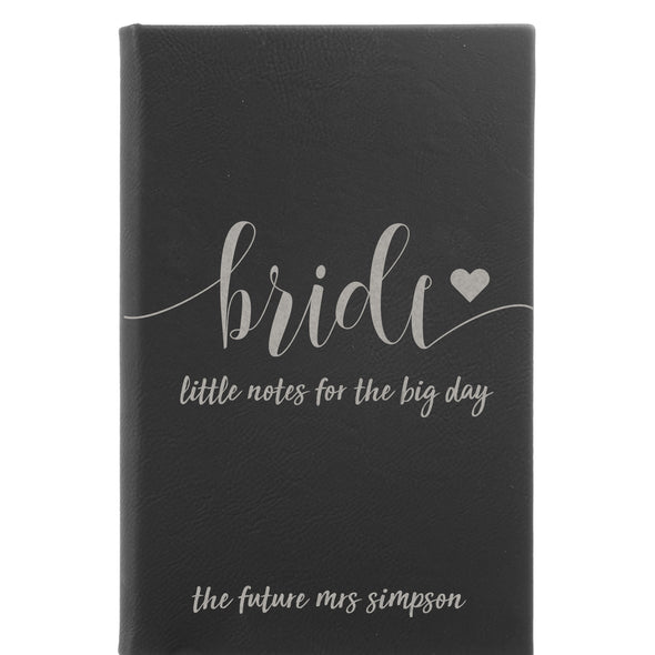 Personalized Journal - "Little Notes For The Big Day"