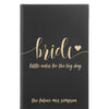 Personalized Journal - "Little Notes For The Big Day"