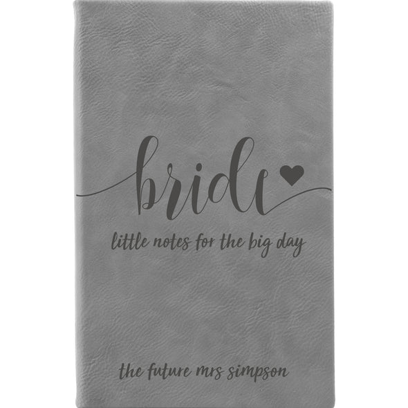 Personalized Journal - "Little Notes For The Big Day"