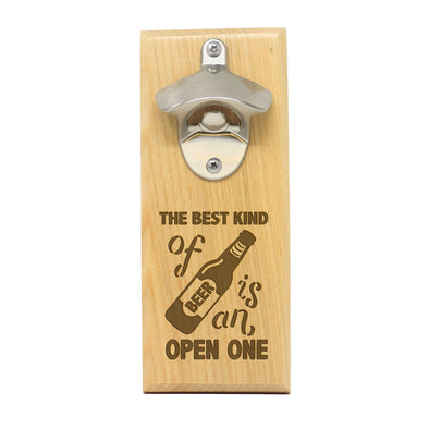 Magnet Bottle Opener - "Best Kind Of Beer"