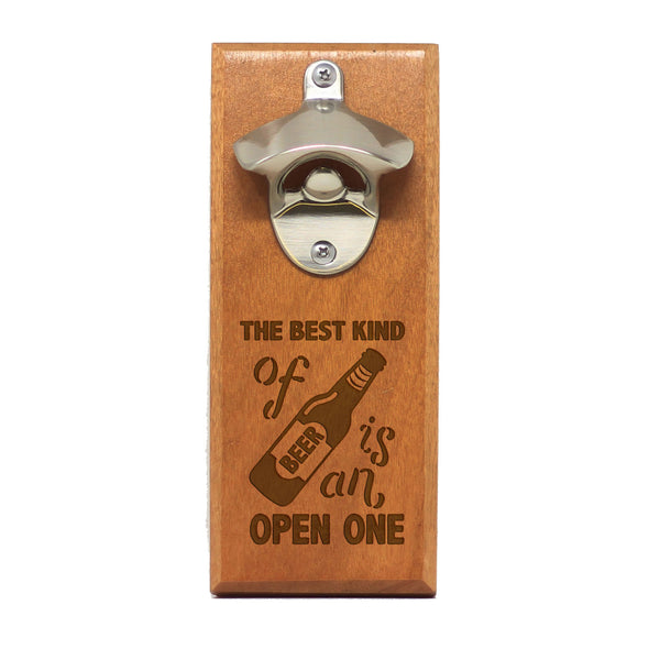 Magnet Bottle Opener - "Best Kind Of Beer"