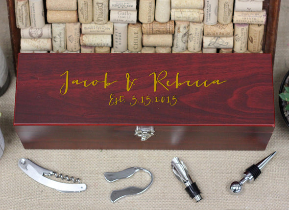 Wine Box with Tools, Jacob Rebecca