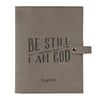 Personalized Bible Cover, Be Still, Snap Cover, Custom Bible Cover, Customized Bible Cover, Engraved Bible Cover, Inspirational Bible Cover