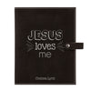 Personalized Bible Cover, Jesus Loves Me, Kid's Bible, Snap Cover, Custom Bible Cover, Customized Bible Cover, Engraved Bible Cover, Inspirational Bible Cover