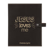 Personalized Bible Cover, Jesus Loves Me, Kid's Bible, Snap Cover, Custom Bible Cover, Customized Bible Cover, Engraved Bible Cover, Inspirational Bible Cover