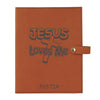 Personalized Bible Cover, Jesus Loves Me, Kid's Bible Cover, Snap Cover, Custom Bible Cover, Customized Bible Cover, Engraved Bible Cover, Inspirational Bible Cover