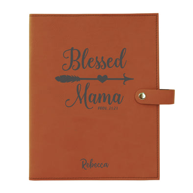 Personalized Bible Cover, Blessed Mama, Proverbs 31:21, Bible Study, Snap Cover, Custom Bible Cover, Customized Bible Cover, Engraved Bible Cover, Inspirational Bible Cover