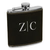 Classic Initial Flask, Custom Engraved Flask with initials, Custom Flask, Personalized Flask