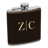 Classic Initial Flask, Custom Engraved Flask with initials, Custom Flask, Personalized Flask