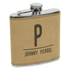 Custom Initial & Last name Flask, Custom Engraved Flask with Initials, Custom Flask, Personalized Flask