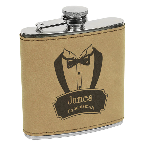 Custom Wedding Flask, Groomsman Flask, Custom Flask, Personalized Flask