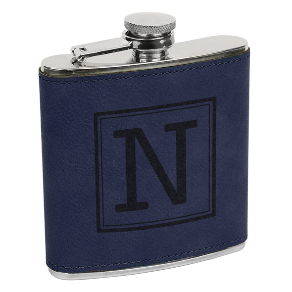 Custom Initial Flasks, Initial Flask, Custom Flask, Personalized Flask