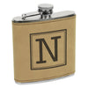 Custom Initial Flasks, Initial Flask, Custom Flask, Personalized Flask