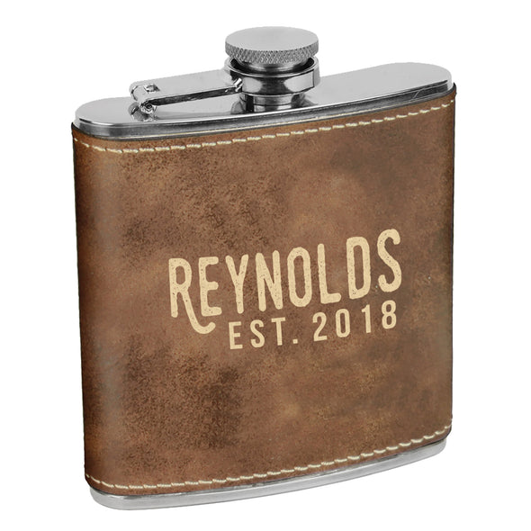 Custom Name Flask, Custom Date Flask, Initial Flask, Custom Flask, Personalized Flask