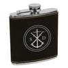 Captains Flask, Custom Initial Order, Custom Flask, Personalized Flask