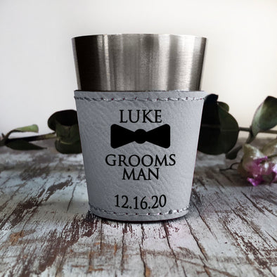 Personalized Shot Glass, Custom Shot Glass, Grooms Gift 