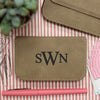 Business Card Holder Name "SWN Monogram"