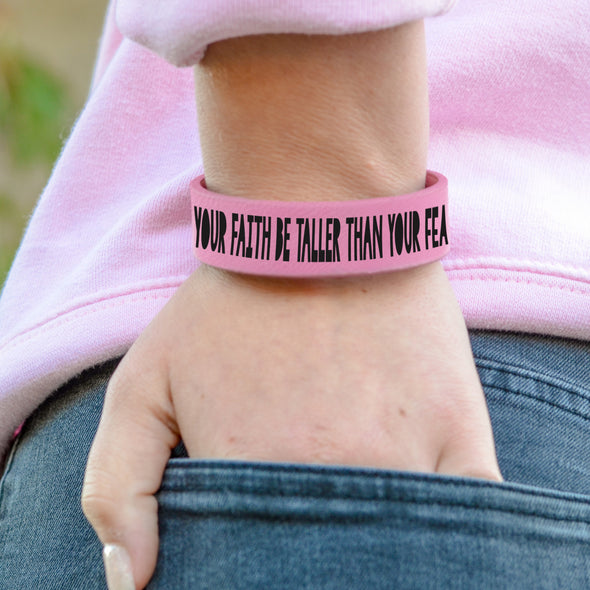 Custom Leatherette Kids Cuff Bracelet 