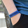 Custom Leatherette Kids Cuff Bracelet "Michael"