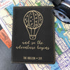 Custom Passport Holder, Engraved Passport Cover "Toni Anderson"