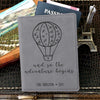 Custom Passport Holder, Engraved Passport Cover "Toni Anderson"