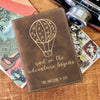 Custom Passport Holder, Engraved Passport Cover "Toni Anderson"