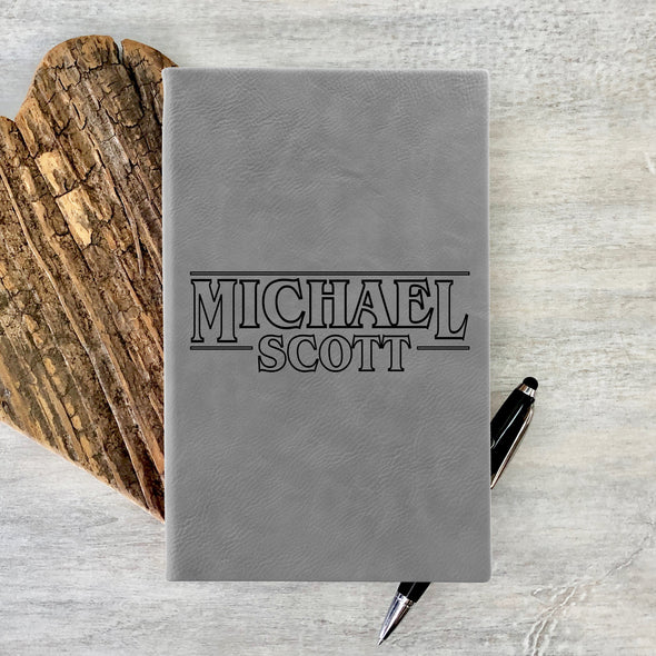 Custom Journal, Cute Journal, Personalized Journal "Michael Scott"